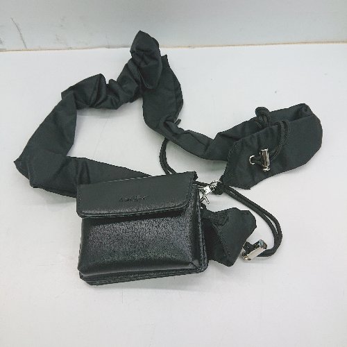 ◇ Θ A.subjjject バイクチェーン ウォレット ブラック レディース E 【中古】