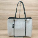 ◇ willow bay ウェローベイ 通気性 シンプル マグネットホック ハンドバッグ ホワイト系 レディース E 【中古】
