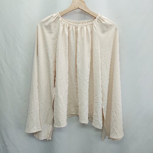 ◇ ⊂Φ Louere ルエレ 長袖 ブラウス サイズS ベージュ系 レディース E 【中古】