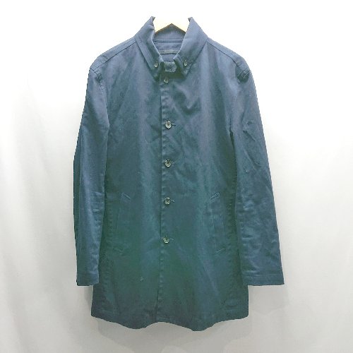 ◇ ⊇ NICOLE CLUB FOR MEN ニコルクラブフォーメン 長袖 スプリングコート サイズ50 ネイビー メンズ E 【中古】