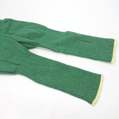 ◇ ⊇ MEDE19F メデジュウキュウ 長袖 ニット サイズL グリーン系 レディース E 【中古】