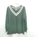 ◇ ⊇ WEGO ウィーゴ― 長袖 ニット サイズF ブラック系 レディース E 【中古】