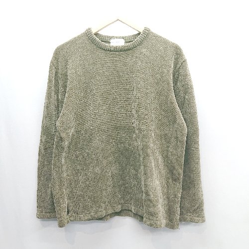 ◇ ⊇ NAVAL ナバル 丸首 長袖 トレーナー サイズM グリーン系 メンズ E 【中古】