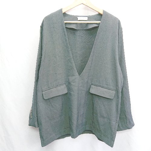 ◇ ⊇ patterntorso 長袖 カットソー サイズF ブラック系 レディース E 【中古】 ◇ ⊇ patterntorso 長袖 カットソー サイズF ブラック系 レディース E 【中古】