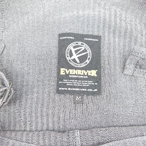 ◇ Θ EVENRIVER イーブンリバー オーバーオール サイズM グレー メンズ E 【中古】