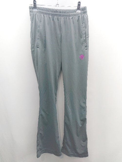 ◇ Θ DESCENTE デサント ウエストゴム イージーパンツ サイズM グレー メンズ E 【中古】