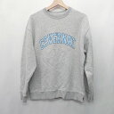 ◇ ⊇ COVERNAT 裏起毛 長袖 トレーナー サイズM グレー レディース E 【中古】