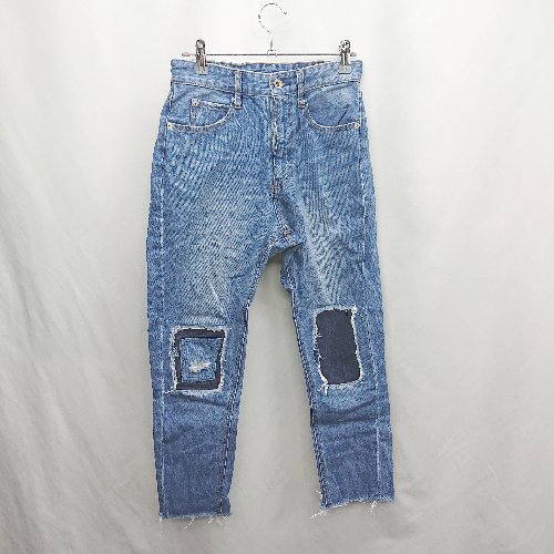 ◇ Θ UNRELISH アンレリッシュ ダメージ加工 カットオフ デニムパンツ ジーンズ サイズS ブルー レディース E 【中古】 ◇ Θ UNRELISH アンレリッシュ ダメージ加工 カットオフ デニムパンツ ジーンズ サイズS ブルー レディース E 【中古】