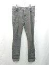 ◇ Θ antiqua patterntorso アンティカ パターントルソ コットンパンツ サイズXL チャコールグレー レディース E 【中古】