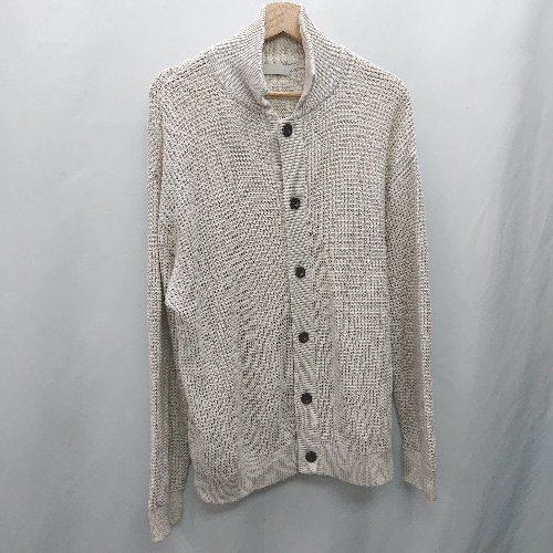 ◇ ⊇ SENSE OF PLACE by URBAN RESEARCH 長袖 メッシュニットカーディガン サイズM アイボリー系 レディース E 【中古】
