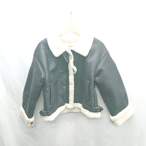 ◇ ⊇ ◎●未使用● nui nullu フェイクムートン 長袖 ジャケット サイズF ブラック レディース E 【中古】 ◇ ⊇ ◎●未使用● nui nullu フェイクムートン 長袖 ジャケット サイズF ブラック レディース E 【中古】