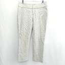◇ ⊇ PROPORTION BODY DRESSING ウール系 アンクルパンツ サイズ2 グレー系 レディース E 【中古】
