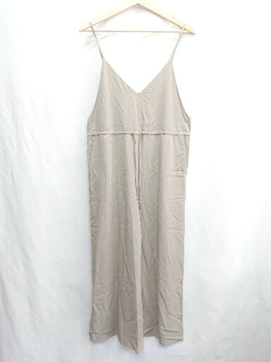 ◇ ⊂ NATURAL BEAUTY BASIC 肩ひも調節可能 オールインワン サイズM カーキ レディース E 【中古】 ◇ ⊂ NATURAL BEAUTY BASIC 肩ひも調節可能 オールインワン サイズM カーキ レディース E 【中古】