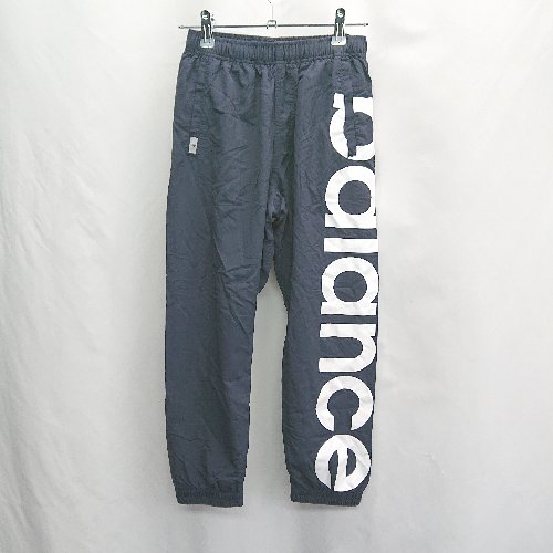 ◇ ⊇ NEW BALANCE ニューバランス ウエストゴム キッズ 子供服 トラックパンツ サイズ150 ネイビー 男の..