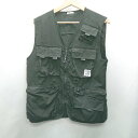 ◇ ⊂ brudine ノースリーブ ベスト サイズF ブラック メンズ E 【中古】
