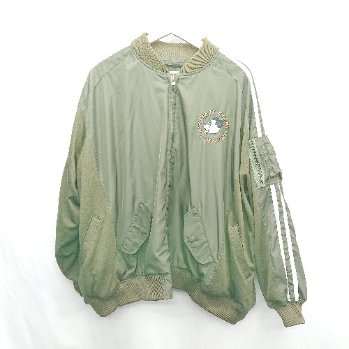 ◇ ⊇ Candy Stripper キャンディストリッパー パンダ 長袖 MA1 サイズS カーキ系 レディース E 【中古】 ◇ ⊇ Candy Stripper キャンディストリッパー パンダ 長袖 MA1 サイズS カーキ系 レディース E 【中古】