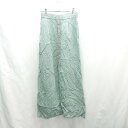 ◇ ⊂ DRESSLAVE ドレスレイブ ウエストゴム イージーパンツ サイズ36 グリーン レディース E 【中古】