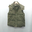 ■ ⊇ LAKOLE ラコレ 防寒 ノースリーブ ベスト サイズM モスグリーン系 メンズ E 【中古】
