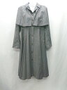 ◇ ⊇ Tnewties トゥエンティーズ 長袖 インバネスコートドレス サイズL グレー系 レディース E 【中古】(4)