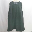 ◇ ⊇◎ ●未使用● CHIC STYLE シックスタイル ツイード 膝下丈 ワンピース サイズ5L ブラック レディース E 【中古】