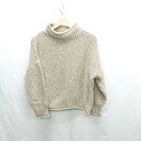 ◇ ⊇ Libra タートルネック 長袖 ニット セーター サイズF ブラウン レディース E 【中古】(4)
