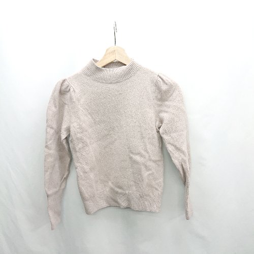 ◇ ⊇ NATURALBEAUTYBASIC ナチュラル ハイネック 長袖 ニット サイズM モカ系 レディース E 【中古】 ◇ ⊇ NATURALBEAUTYBASIC ナチュラル ハイネック 長袖 ニット サイズM モカ系 レディース E 【中古】