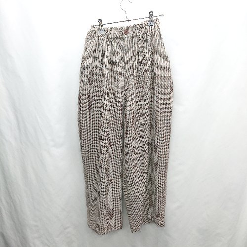 ◇ ⊇ EDIT Gris エディットグリ ウエストゴム ワイドパンツ サイズF ブラウン系 レディース E 【中古】