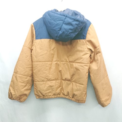 ◇ ⊇ DEVIROCK デビロック 中綿 キッズ 子供服 長袖 コート サイズ160 キャメル系 男の子 E 【中古】