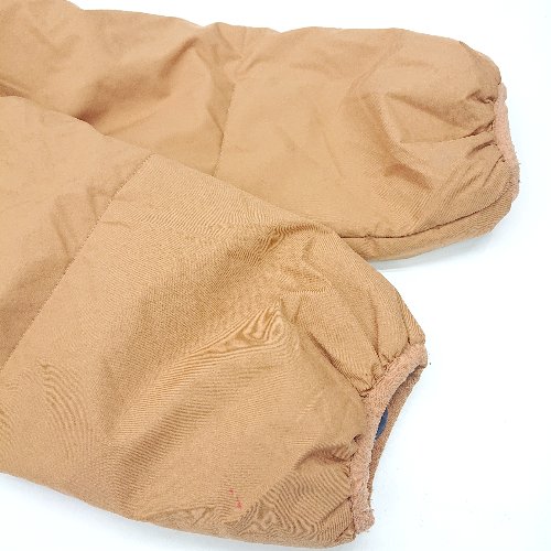 ◇ ⊇ DEVIROCK デビロック 中綿 キッズ 子供服 長袖 コート サイズ160 キャメル系 男の子 E 【中古】