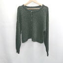 ◇ ⊇ hellam へラム 長袖 ニットカーディガン サイズF ブラック レディース E 【中古】(4)