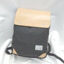 ◇ Θ VENQUE ヴェンク リュックサック ブラック ブラウン レディース E 【中古】