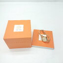 ◇ Θ ◎ Tory Burch トリー バーチ バングルウォッチ ゴールド ホワイト レディース メンズ E 【中古】
