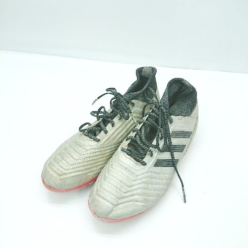 ◇ Θ adidas アディダス キッズ スパイクシューズ サイズ23.5 シルバー系 男の子 E 【中古】