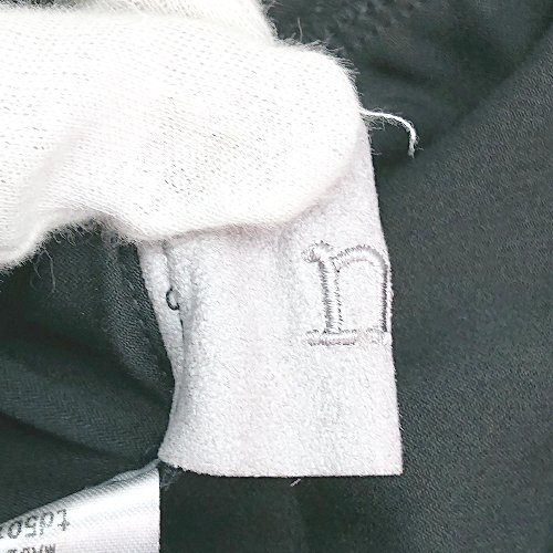 ◇ n’Or ハイウエスト レース ウエストゴム カジュアル シンプル ハーフパンツ サイズF ブラック レディース E 【中古】