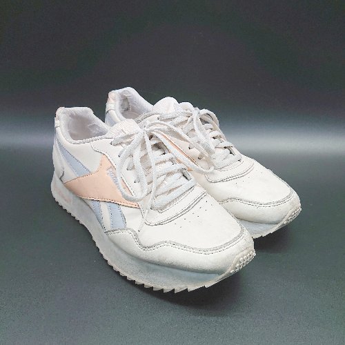 ◇ Reebok リーボック バイカラー、シャークソール スニーカー サイズ28 ベージュ/ピンク メンズ E 【中古】