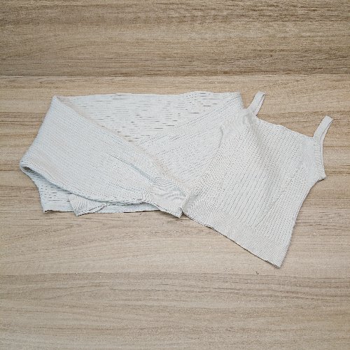 ◇ Chico チコ ケーブル シンプル オシャレ カワイイ ニット タンクトップ - サイズF クリーム系 レディ..