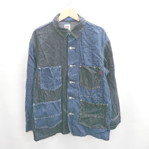 ◇ Θ EDWIN エドウィン デニムシャツ 長袖 シャツ サイズ M ブルー系 レディース E 【中古】