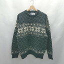 ◇ ⊇ FALL RIVER フォール リバー 長袖 ニット サイズM ネイビー系 レディース メンズ E 【中古】