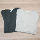 ◇ 《 AMERICANHOLIC アメリカンホリック まとめ2点セット サイズL クルーネック 無地 カットソー レディース 》 E 【中古】