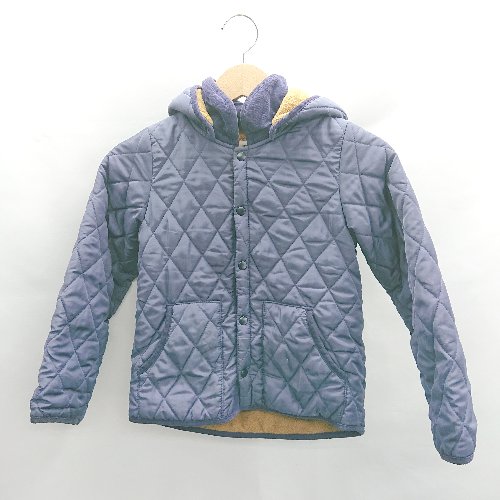 ◇ ⊇◎ URBAN RESEARCH DOORS キルティング 裏起毛 キッズ 長袖 ジャケット サイズ120 ネイビー 女の子 男の子 E 【中古】 ◇ ⊇◎ URBAN RESEARCH DOORS キルティング 裏起毛 キッズ 長袖 ジャケット サイズ120 ネイビー 女の子 男の子 E 【中古】