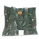 ◇ ⊂◎●未使用● KiU キウ スプラッシュ柄 トートバッグ ブラック レディ−ス メンズ E 【中古】