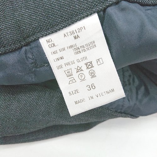 ◇ Θ THE SUIT COMPANY ザ スーツカンパニー スラックス サイズ36 ブラック系 レディース E 【中古】