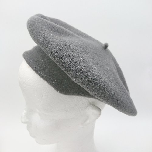 ◇ ⊇ agnes b. アニエスベー ウール系 キッズ ベレー帽 グレー サイズTU 女の子 E 【中古】 ◇ ⊇ agnes b. アニエスベー ウール系 キッズ ベレー帽 グレー サイズTU 女の子 E 【中古】