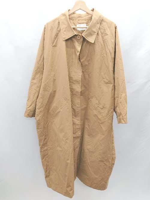◇ ⊇ manana suerte マニャーナスエルテ 長袖 ステンカラーコート サイズF ブラウン レディース E 【中古】