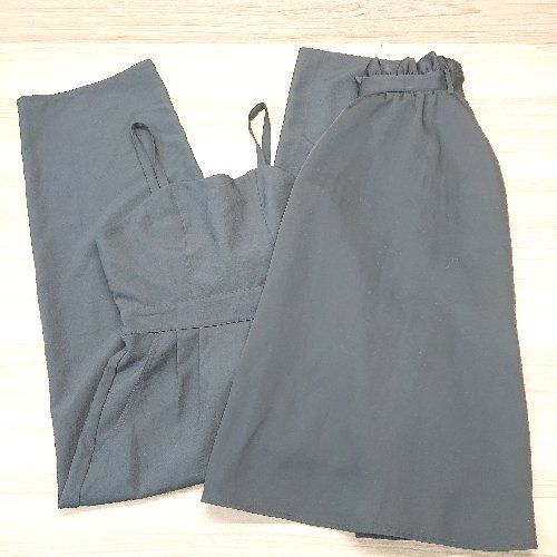 ◇ 《 MAJESTIC LEGON まとめ売り2点セット Mサイズ 無地 シンプル ゆったり オールインワン/スカート レディース 》 E 【中古】