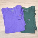◇ 《 Champion まとめ売り2点セット サイズM ラウンドネック ロゴ カジュアル 夏季 tシャツ メンズ 》 E 【中古】