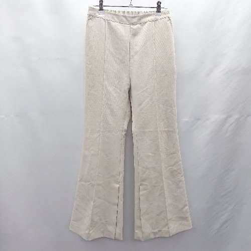 ◇ Θ CHIGNONSTAR シニヨンスター ウエストゴム スラックス サイズF ベージュ系 レディース E 【中古】 ◇ Θ CHIGNONSTAR シニヨンスター ウエストゴム スラックス サイズF ベージュ系 レディース E 【中古】