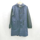 ◇ ⊇ UNIQLO ユニクロ ×JW Anderson 長袖 フード付き コート サイズM ネイビー メンズ E 【中古】(4)