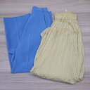 ◇ 《 LOWRYS FARM まとめ売り2点セット サイズM 裏地あり ウエストゴム オフィス スラックス/スカート レディース 》 E 【中古】