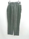 ◇ ⊇ Lounge wear ラウンジウェア ウエストゴム コーデュロイ テーパードパンツ サイズM ブラック レディース E 【中古】(4)